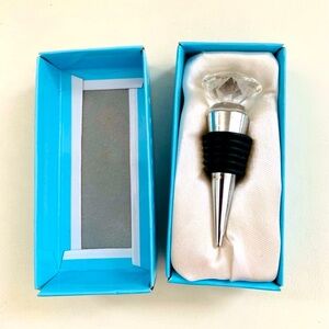 Vacuum Sealed Wine Stopper Crystal